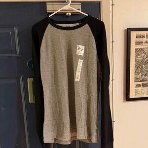 Sonoma Black and Gray Knit Top
